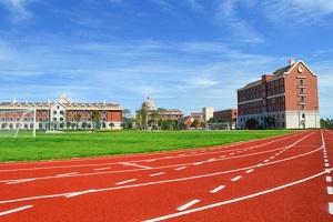 成都新津墨尔文学校田径场