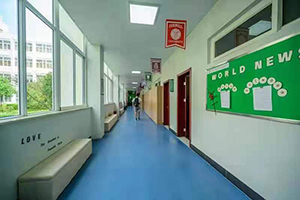 上海蒙特奥利弗学校教室走廊